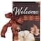 3ft. Welcome Autumn Fall Harvest Pumpkin Wall Sign